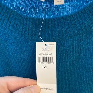 Gap Factory women’s xxl teal sweater